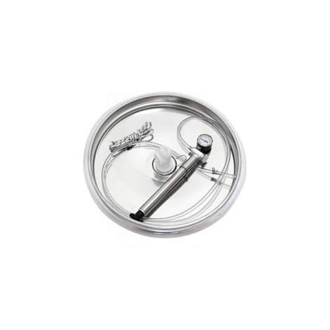 GALLEGGIANTE AD ARIA INOX KIT COMPLETO PER CONTENITORE- - ø mm.480 per contenitore inox da lt.150 - 1 pezzi BELVIVERE