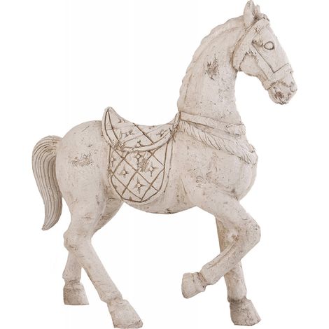 Sculpture caballo - Blanc Cassé (1/4)