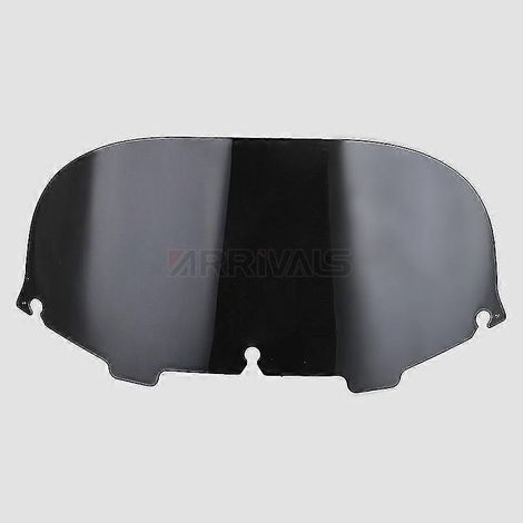 Pare-brise de moto 8 pouces avec déflecteur de vent pour Harley Electra Street Glide FLHX Touring CVO 1996-2013 - Noir (1/5)