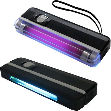 Nouvelle lampe UV à ondes courtes de 254 nm pour timbres et billets de banque fluorescents