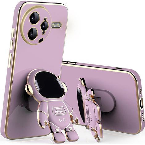 Funda para Xiaomi Poco F7 Ultra, Astronauta, color morado (1/3)