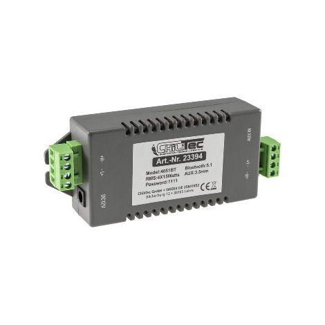 ChiliTec Bluetooth Verstärker, 4x15W, AUX-IN (1/5)