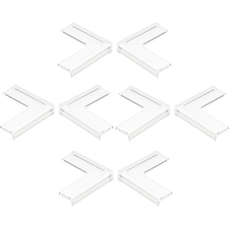 Silikon-Eckenschützer, 8-teiliges Set, sichere Montage, optimaler Schutz für Tisch- und Fensterecken, für Jungen, Mädchen und Erwachsene (1/5)