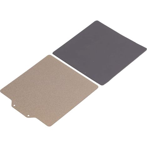 Plaque de lit d'impression 3D, plate-forme en acier flexible PEI 280x280mm pour 7 (1/5)