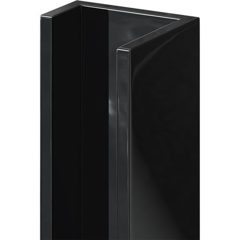 WholePanel 5mm Black Wall and Ceiling Panel U Trim