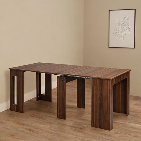 Table de salle à manger marrom 180 x 85 x 75 cm (1/5)