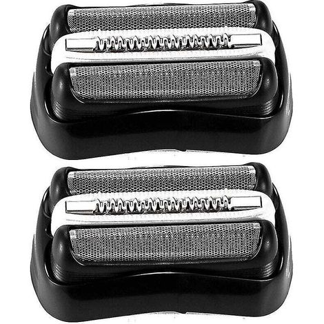 Lot de 2 pièces de rechange pour rasoir Braun série 3 32b, grille et couteaux de rechange (1/5)