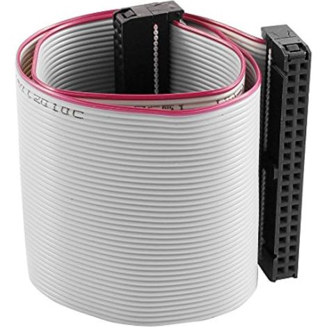 Câble ruban plat IDC 30cm femelle 40 broches rallonge pour disque dur - Type unique (1/2)