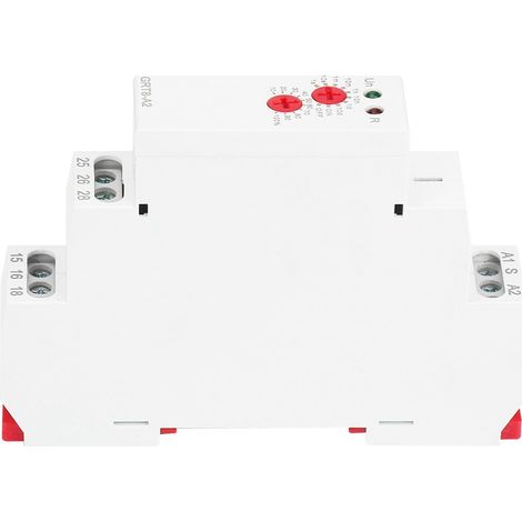 Einzelfunktionales DIN-Schienen-Zeitrelais, industrielle Steuerung, automatisches Zeitrelais GRT8-A2 (AC/DC12V-240V) (1/5)