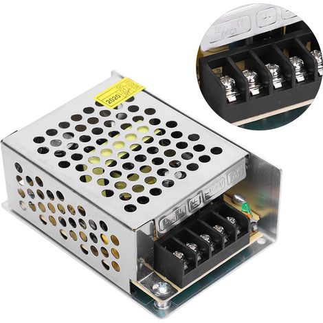 Adaptateur secteur à découpage DC12V en alliage d'aluminium pour barre lumineuse LED, imprimante 3D (S-36-12 (12 V 3 A 36 W) AC100-240 V) (1/5)