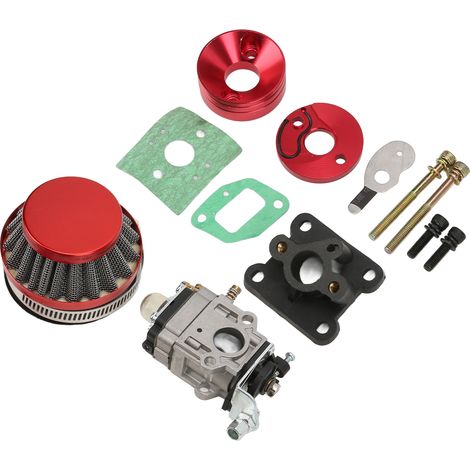 Carburateur de 15 mm avec kit de filtre à air pour scooter/quad/mini-moto à essence 2 temps 47 cm³/49 cm³. (1/5)