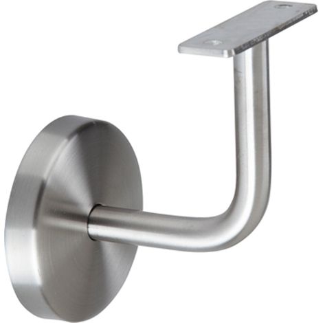 Soporte Pasamanos Inox Barandilla Base Recta