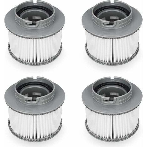 Replacement Filter for MSPA FD2089, Cartridge Filter Pump for Hot Subs and Spas, 4PCS (1/4)