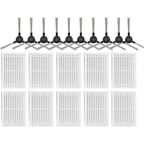 Pièce de rechange pour aspirateur robot WAP ROBOT W300 : brosse latérale et filtre HEPA. (1/5)