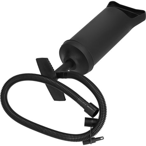Pompe à main portable double à ouverture rapide avec poignée antidérapante pour bateaux gonflables (1/5)