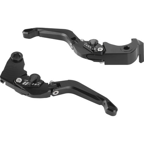 Paire de leviers d'embrayage et de frein d'origine pour moto Kawasaki ZX6R / 636 (1/5)