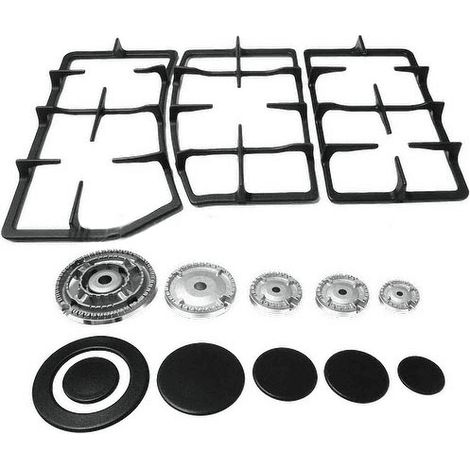 KIT GRILLES+BRULEURS+CHAPEAUX FON.PH750T POUR TABLE DE CUISSON ARISTON - C00142147