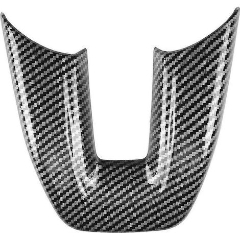 Lenkradabdeckung im V-Stil aus Kohlefaser für Honda Vezel HR-V HRV 2021 2022 (Kohlefaser-Muster) (1/5)