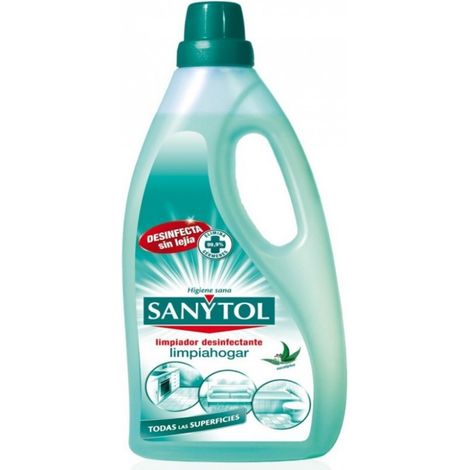 Limpiador desinfectante sanytol 1,2 l limpiahogar bote 1200 (1/2)