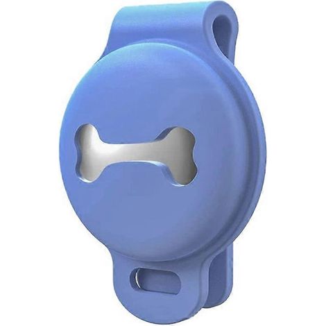 Silikonhülle für das AirTag-Hundehalsband, kratzfester Schutz, robuste und rutschfeste Halterung für den GPS-Tracker.