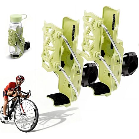 2 piezas - Portavasos - apto para motocicletas, bicicletas, vehículos eléctricos y de pedales - universal - vegetal (1/3)