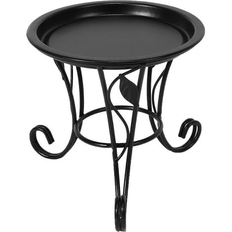 European Style Flower Stand Iron Stand+Iron Plate for Desktop Balcony-- (1/5)