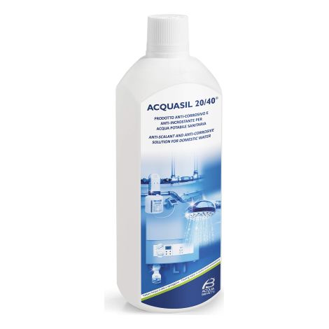 Acquabrevetti ACQUASIL 20/40 PC002 Anticalcare Anticorrosione pompe MiniDOS BravaDOS 1 KG