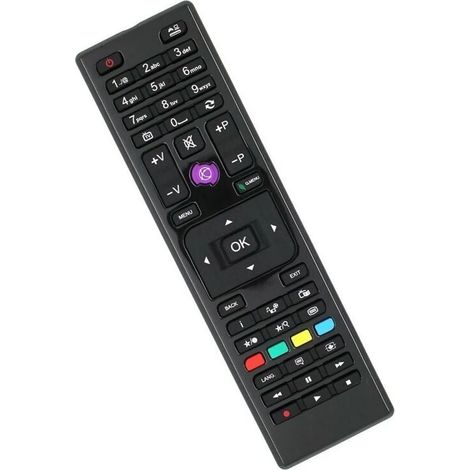 RC4875 Universalfernbedienung zum einfachen Ersetzen von Fernbedienungen von Tucson Continental Edison Technika Telefunken Edenwood Grandin Listo Techwood CELCUS Bush OKI und mehr (1/4)