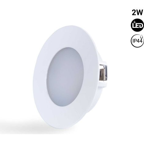 Spot LED encastré sous meuble 2W 220V AC - IP44 (1/5)