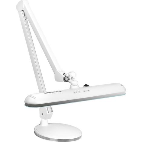 Elegante lampada da officina a LED 801-tl con base regolabile. Intensità e colore della luce bianca (1/5)