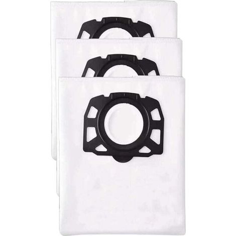 3er-Pack Staubsaugerbeutel, XU, kompatibel mit Kärcher Ersatzbeuteln für WD2 Plus, WD 3, WD 3 Akku, KWD 1, KWD 2, KWD 3, MV 3, SE4001, SE4002, Universal-Staubsaugerbeutel - KZQ