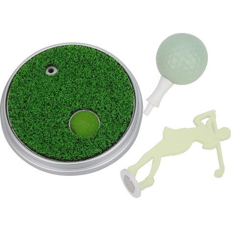 Minigolf-Leuchtdekoration mit Magneten für Büro oder Auto – Geschenk oder Souvenir