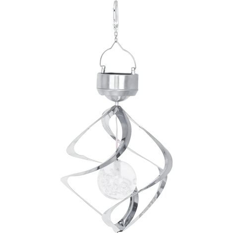 Carillons éoliens Lumineux, LED à Couleur Changeante, Lampe Solaire Suspendue, étanche, Carillons éoliens, Lampe Lumineuse, Décoration Extérieure (1/5)