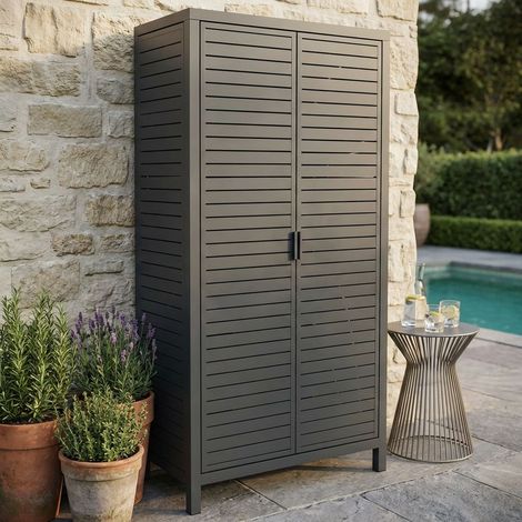 ERDE - armadio da giardino in alluminio