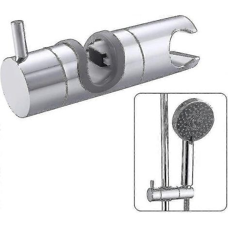 Support de pommeau de douche durable pour barres de 16 à 19 mm - Réglable, rotation à 360°, installation facile, conception antidérapante