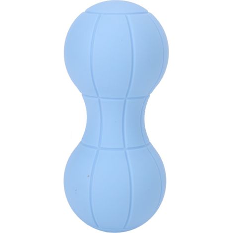 Balle de massage double en forme de cacahuète bleue pour thérapie physique et massage des tissus profonds (1/5)