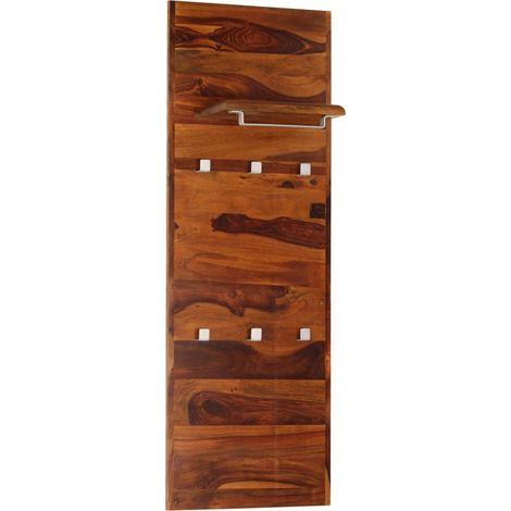 Wandgarderobe Massivholz Akazie 118×40 cm