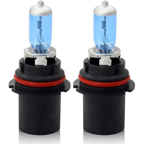 HB5/9007 Halogen Headlights 100W/80W 5000K Warm White High Beam/Low Beam Lamp 12V Auto Car Bulb, 2 Pieces (1/5)