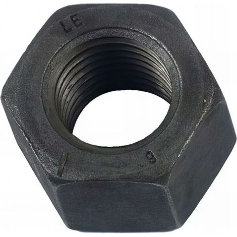 Ecrou hexagonal haut M20 mm HH Brut - Boite de 50 pcs - Fixtout 09092001B