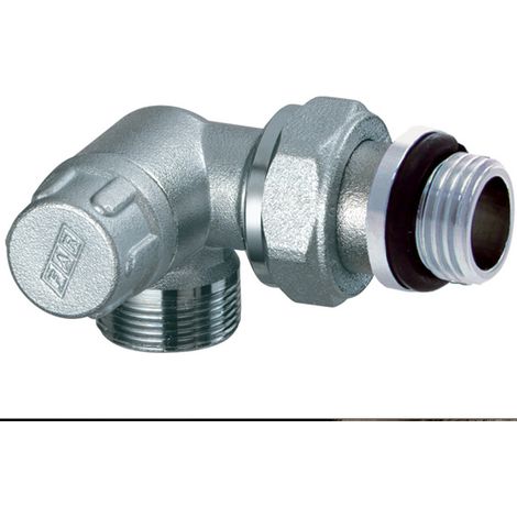 Coude de réglage chromé droit connexion tube cuivre FAR 1137  3/8"