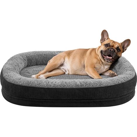 Panier Chien Moyen Taille, Coussin Chien Orthopedique et Dehoussable (1/5)