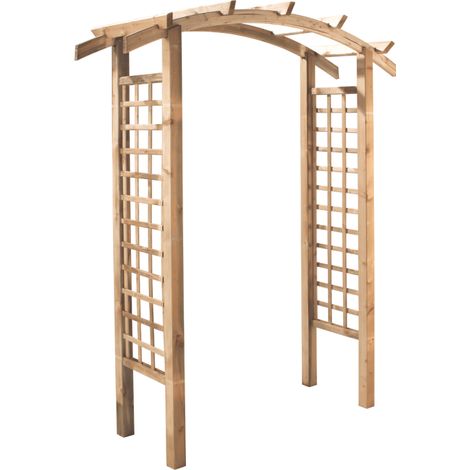Arche de Jardin en Bois de Pin CELESTE (1/5)