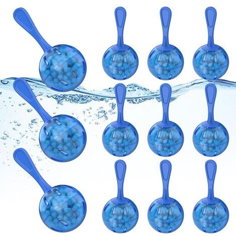 12 Nettoyeurs Humidificateur Balle de Déméralisation Nettoyeur Eau pour Humidificateur et Aquarium Maison et Bureau Purifier Eau Éliminer Poussière Blanche et Prévenir Calcaire (1/5)