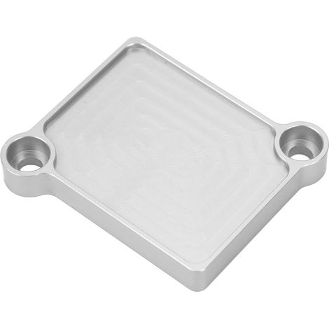Leerlaufregelventil-Verschlussplatte für die Drosselklappe, passend für Honda Civic/Integra/Accord, silber