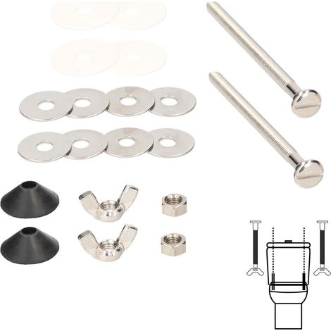 Kit Sanitario Cassetta/wc 6x90 (2 Pezzi) (1/2)