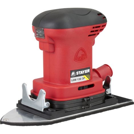 STAYER LOM 130 3P Levigatrice Orbitale palmare 190 W ergonomica