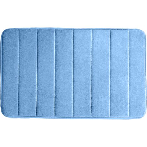 Tapis En Polaire Corail - Absorbant Anti-dérapant - Pour Salle De Bain Chambre Et Entrée - 1 Pièce (1/5)