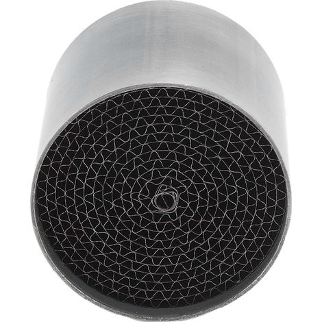 Motorradauspuff mit Edelstahl-Katalysator, universellem Front-Mittelschalldämpfer, 53 x 50 mm / 2,08 x 1,96 Zoll (1/5)