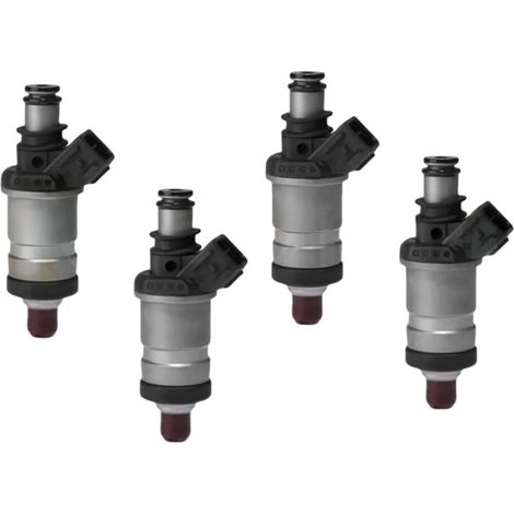 Set di 4 iniettori di carburante 06164-P2A-000 06164P2A000 06164 P2A 000 compatibili con Honda Accord Civic Odyssey Acura RL TL Integra (1/4)