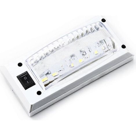 1 lampe de lecture pour voiture, étanche, LED haute luminosité, câble 15 cm, fixation stable (1/4)
